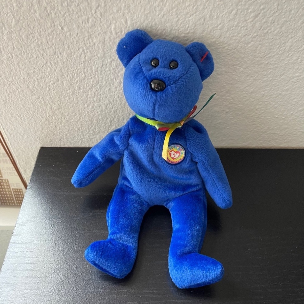 TY Beanie Baby Babies 1998 CLUBBY rare